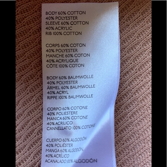 NWOT Free People Rainbow Dreams Sweater Swit Top Arizona Sands Pink Sma… - Picture 6 of 9